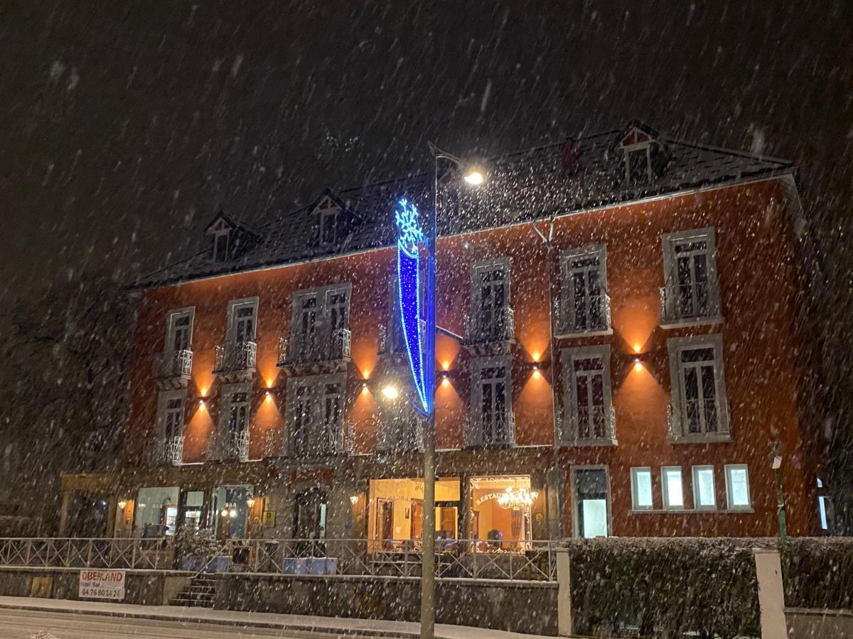 Hotel Oberland Le Bourg-dʼOisans Zewnętrze zdjęcie